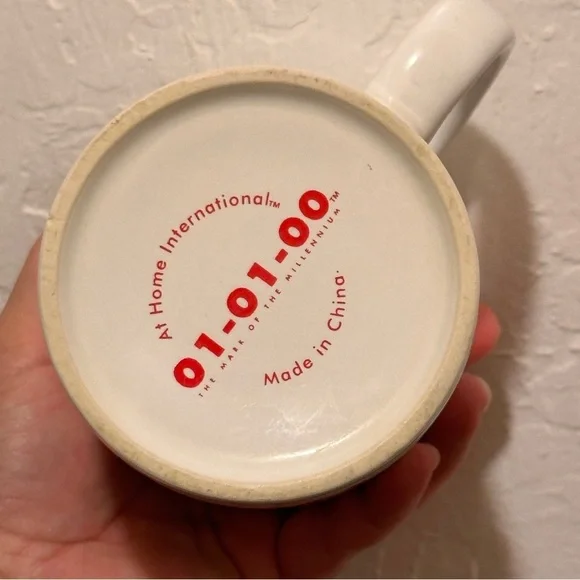 01-01-00 Mark of the Millennium At Home International Coffee Mug 2000 - Rare - Picture 6 of 6